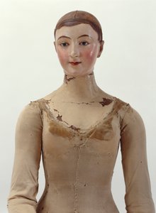 Mannequin, 1817 (tre, metall, tekstil og papirmache) (se også 312162-312163)